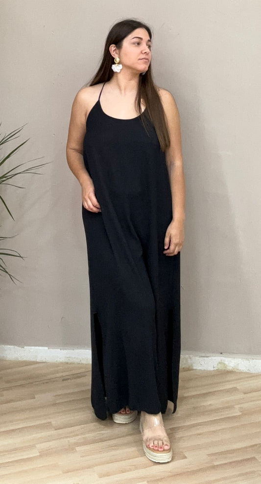VESTIDO LISO LARGO